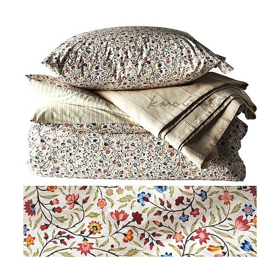 Alvine Ljuv colourful flowered duvet cover set from Ikea