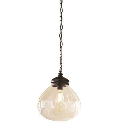 Antique looking pendant light oil rubbed bronze